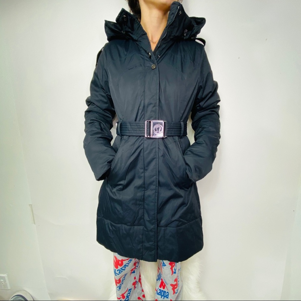 Lululemon Pinnacle Jacket Parka in Black Size 4 - Picture 6 of 16